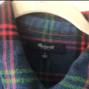 Madewell Plaid Flannel